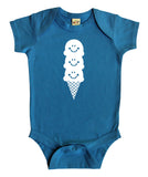 Ice Cream Silhouette Baby Bodysuit