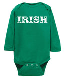 St. Patrick's Day 'Irish' Bodysuit