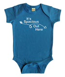 "It's Spacious Out Here" Baby Bodysuit