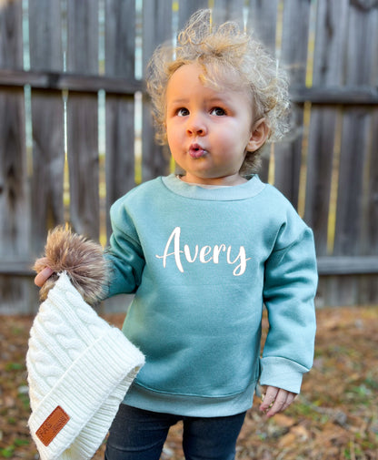 Rocket Bug Personalized Cozy Soft Cotton Crewneck Sweatshirt (Sweater)