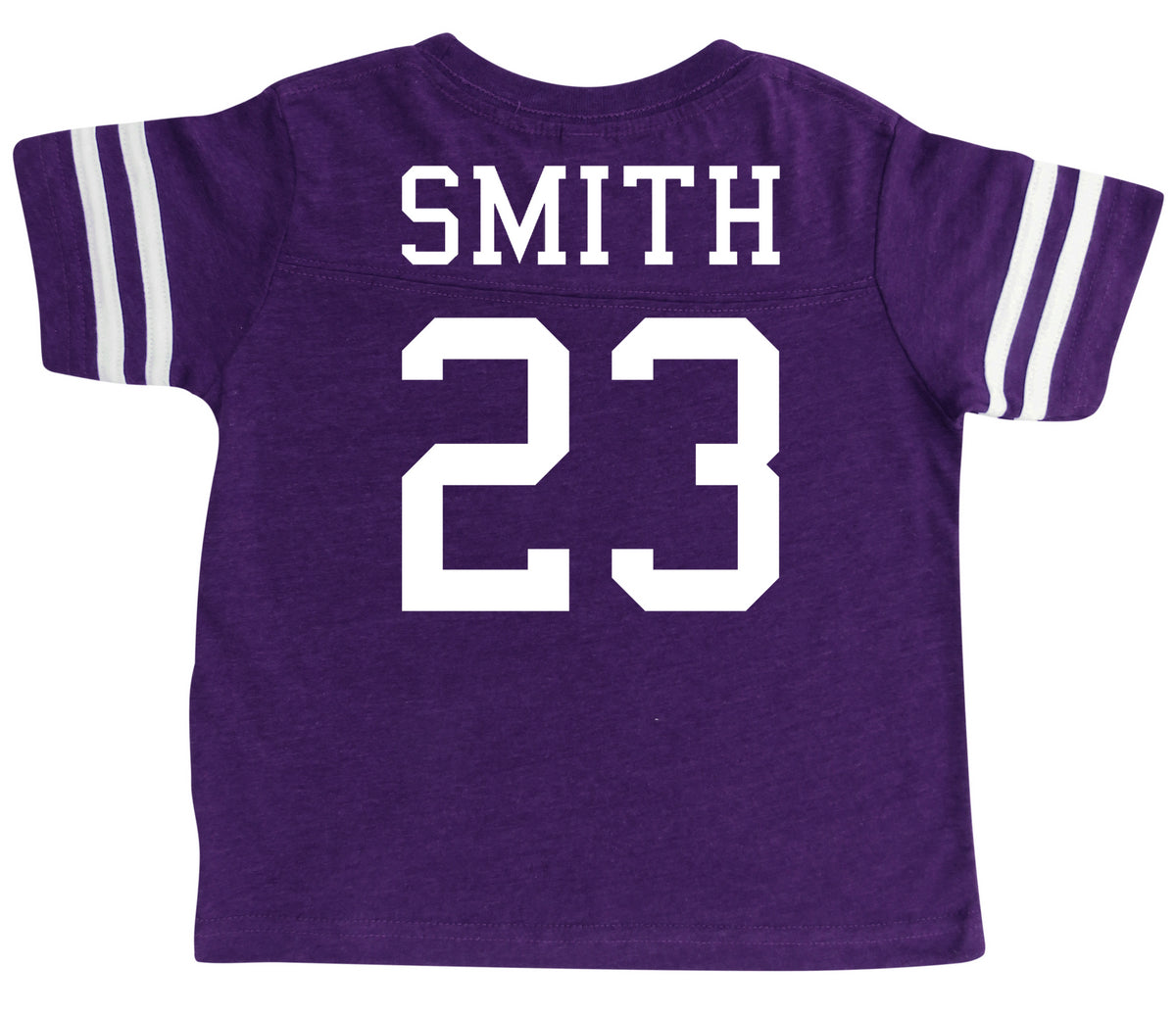 Custom Football Team Jersey Toddler and Child Personalized with Name and Number (Front & Back)