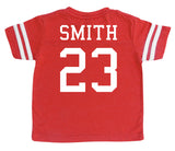 Custom Baseball Team Jersey Toddler and Child Personalized with Name and Number (Front & Back)