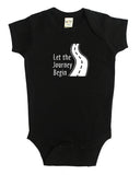 "Let the Journey Begin" Baby Bodysuit