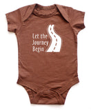 "Let the Journey Begin" Baby Bodysuit