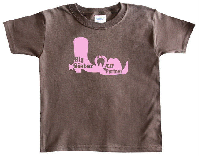 Country Girl Big Sister T-Shirt M (10-12)