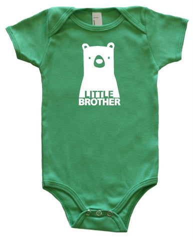 Little Sister Bear Baby Bodysuit