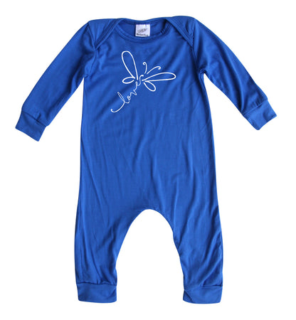 Dragonfly Love Long Sleeve Baby Romper for Boys and Girls