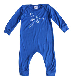 Butterfly Love Long Sleeve Baby Romper for Boys and Girls-Gender Neutral