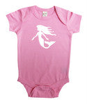 Mermaid Silhouette Baby Bodysuit