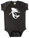 Mermaid Silhouette Baby Bodysuit