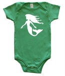 Mermaid Silhouette Baby Bodysuit