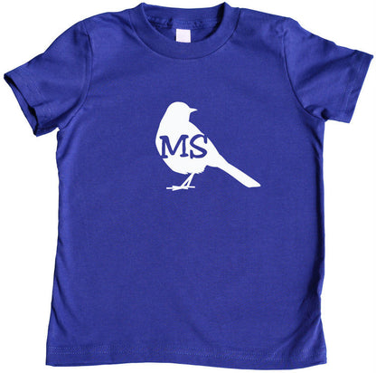 State Your Bird Mississippi Toddler T-shirt Hot Pink