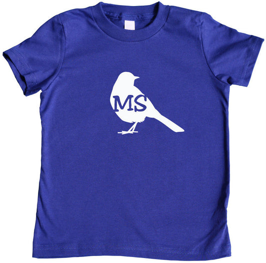 State Your Bird Mississippi Toddler T-shirt Hot Pink