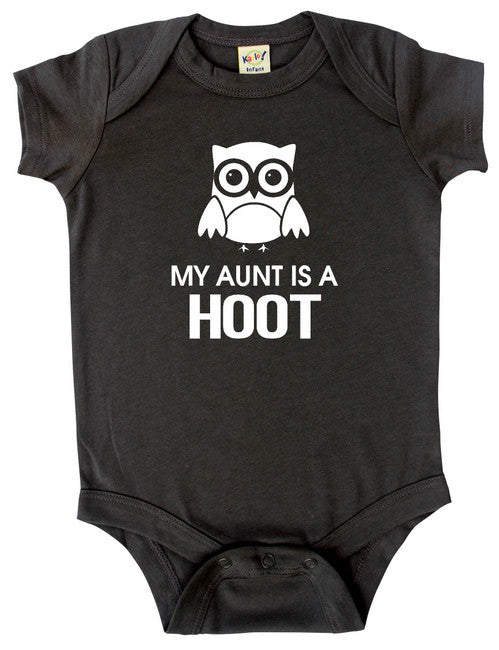 "My Aunt is a Hoot" Baby Bodysuit
