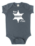 New Sheriff in Town Baby Bodysuit