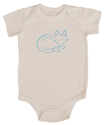 Nordic Fox Baby Bodysuit