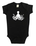 Octopus Silhouette Baby Bodysuit