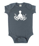Octopus Silhouette Baby Bodysuit