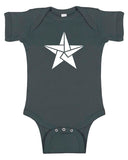 Origami Star Baby Bodysuit