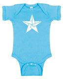 Origami Star Baby Bodysuit
