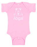 Custom "Bear" Baby Bodysuit Personalized with Name