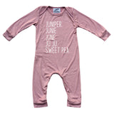 Personalized Nickname Custom Silky Long Sleeve Baby Romper for Boys and Girls-Gender Neutral