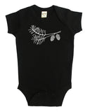 Woodland Pinecones Baby Bodysuit