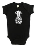 "Hello" Pineapple Baby Bodysuit