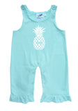 Pineapple Gender Neutral Baby and Toddler Overalls