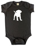 Puppy Silhouette Baby Bodysuit