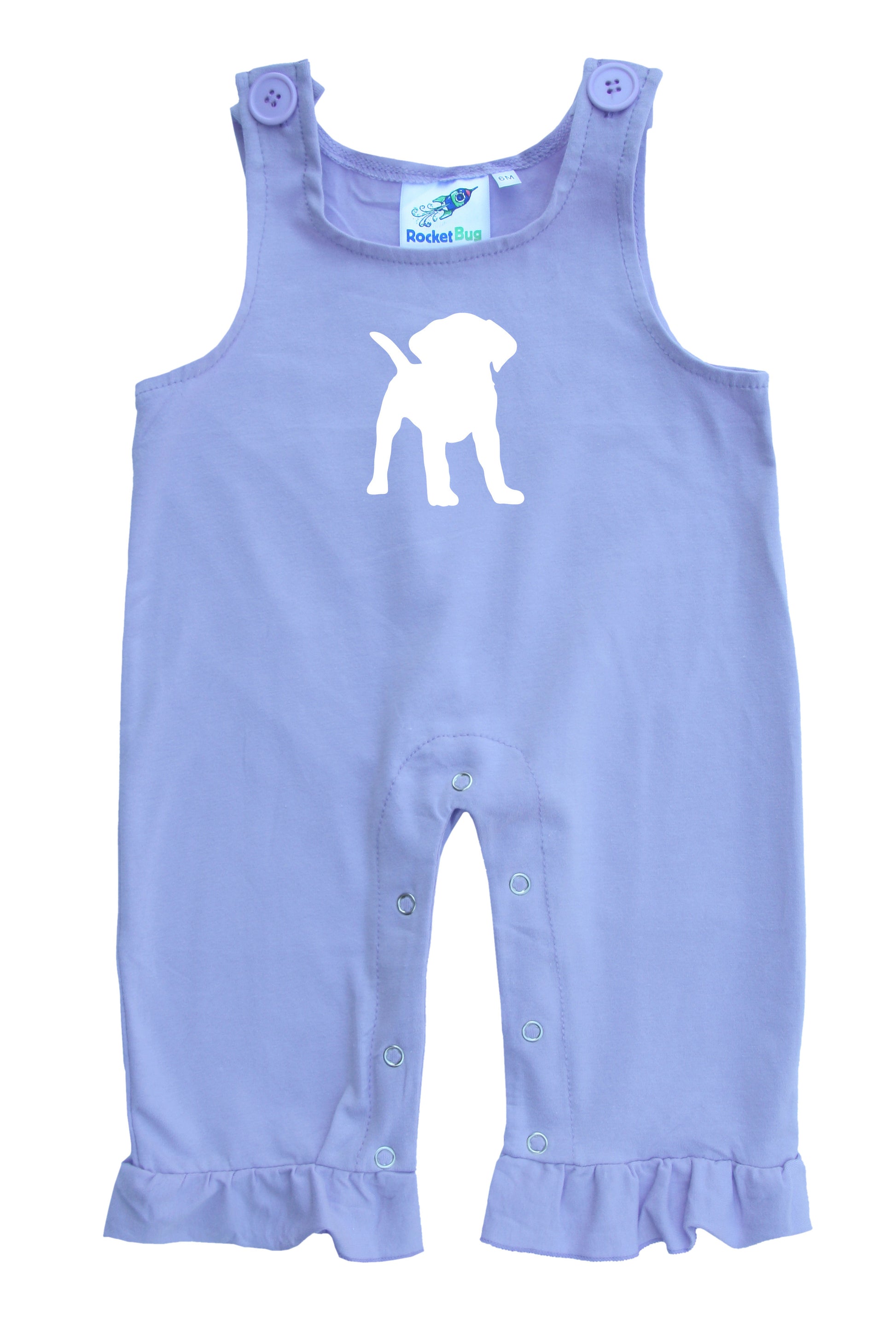 Puppy Gender Neutral Baby and Toddler Overalls