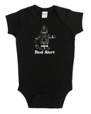 Robot "Red Alert" Baby Bodysuit