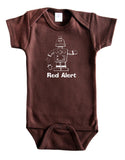 Robot "Red Alert" Baby Bodysuit