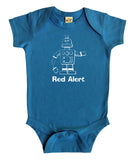Robot "Red Alert" Baby Bodysuit