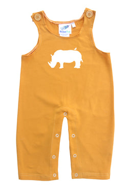 Rhino Gender Neutral Baby and Toddler Overalls