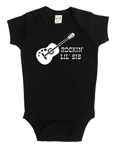 Rockin' Lil' Sis Baby Bodysuit