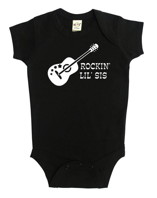 Rockin' Lil' Sis Baby Bodysuit