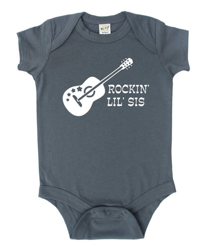 Rockin' Lil' Sis Baby Bodysuit
