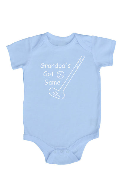 "Grandpa's Got Game" Baby Bodysuit