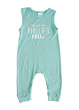 New to the Crew Personalized Custom Silky Sleeveless Baby Romper for Boys and Girls-Gender Neutral