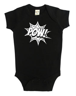 Superhero "POW!" Baby Bodysuit