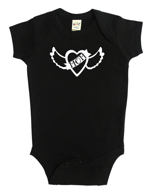Mom Tattoo Baby Bodysuit