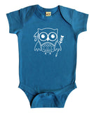 Tribal Owl Silhouette Baby Bodysuit