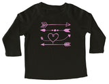 Valentine Love Arrows Long Sleeve T-shirt
