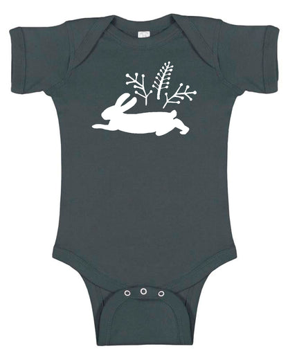 "Wild Rabbit" Baby Bodysuit for Boys and Girls