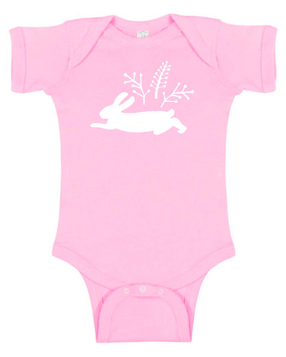 "Wild Rabbit" Baby Bodysuit for Boys and Girls