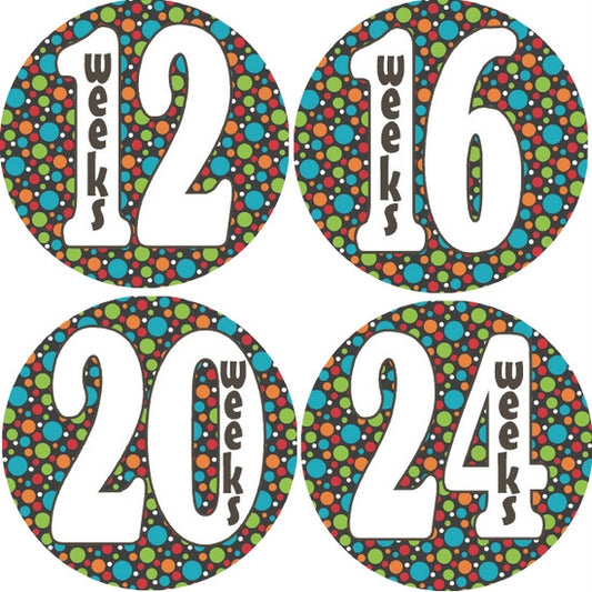 Wired Pregnancy Belly Photo Stickers